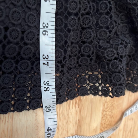 Garnet Hill Lace Sheath Dress 10 Black - Picture 10 of 10